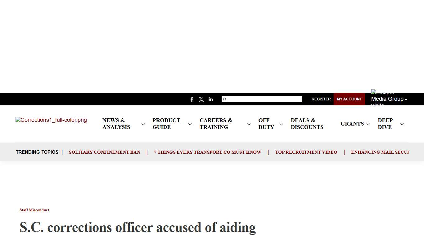 Turbeville corrections officer accused of helping hide prison stabbing